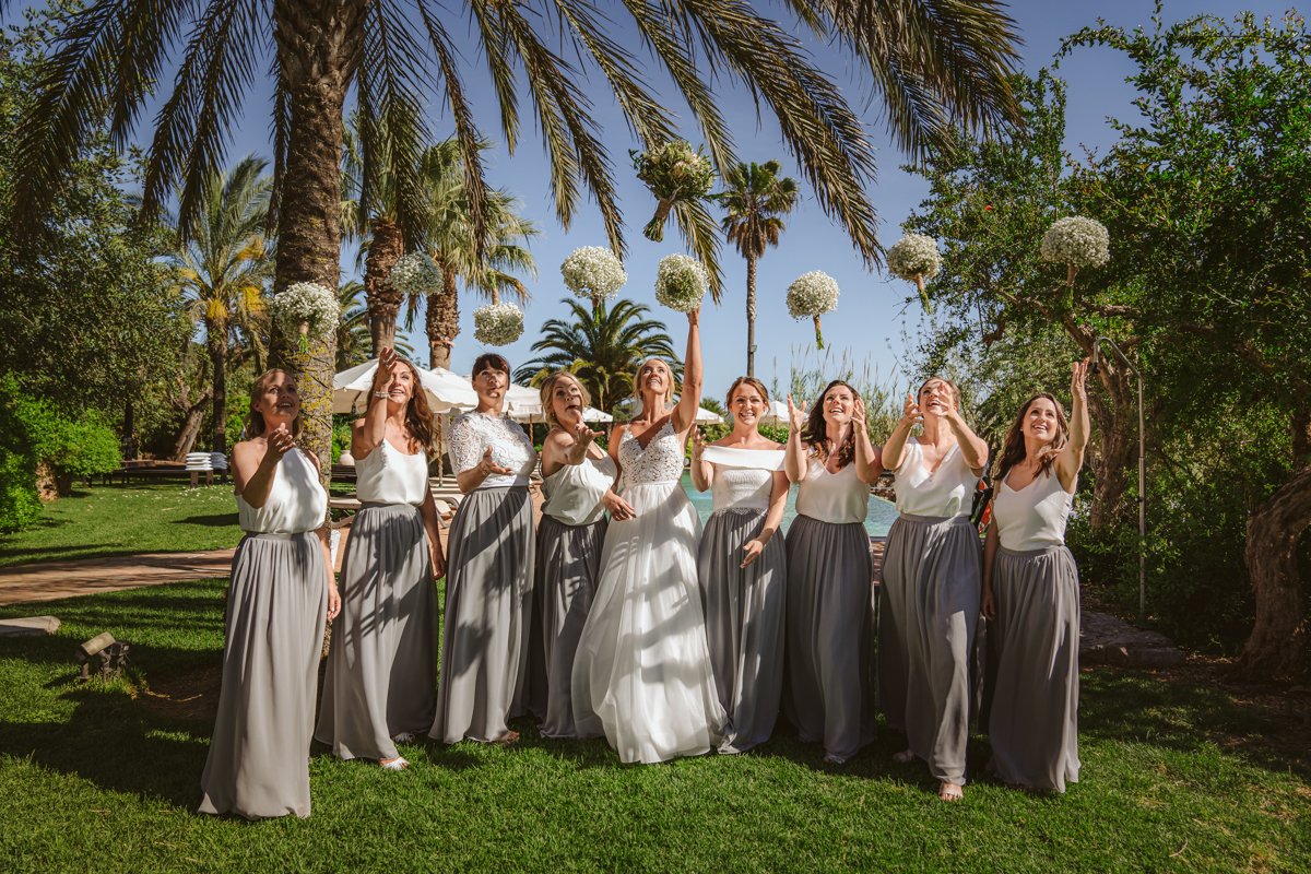 Iain & Sophie's Enchanting White Agroturismo Can Gall Ibiza Wedding 11