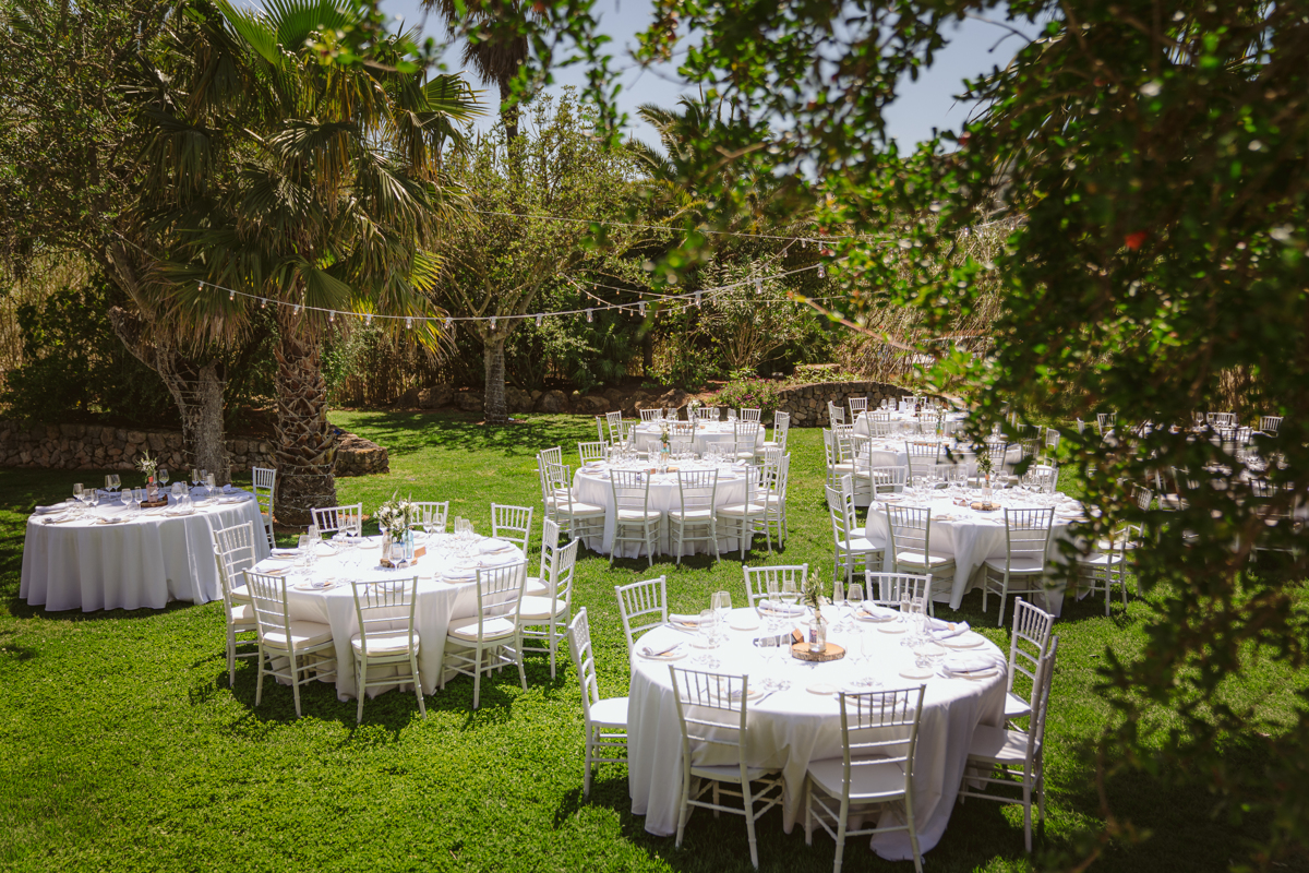 Iain & Sophie's Enchanting White Agroturismo Can Gall Ibiza Wedding 24