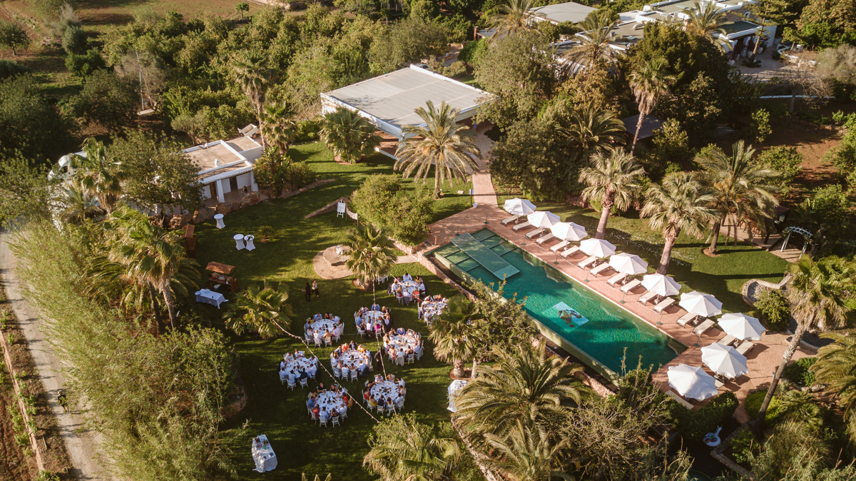 Iain & Sophie's Enchanting White Agroturismo Can Gall Ibiza Wedding 23