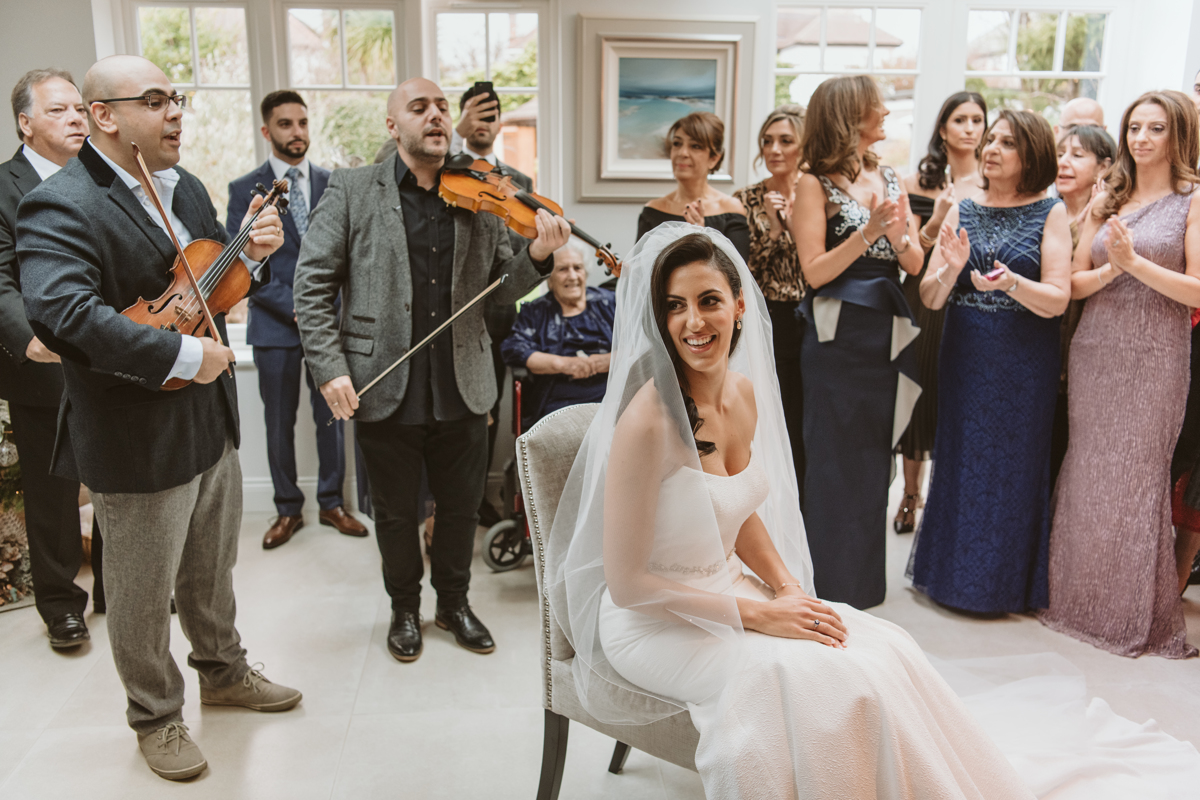 Fall head over heels for Stephanie and Jamie's Landmark Hotel London Wedding, captured by Beziique, their chosen Greek London wedding photographer