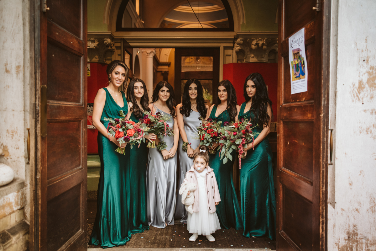 Fall head over heels for Stephanie and Jamie's Landmark Hotel London Wedding, captured by Beziique, their chosen Greek London wedding photographer