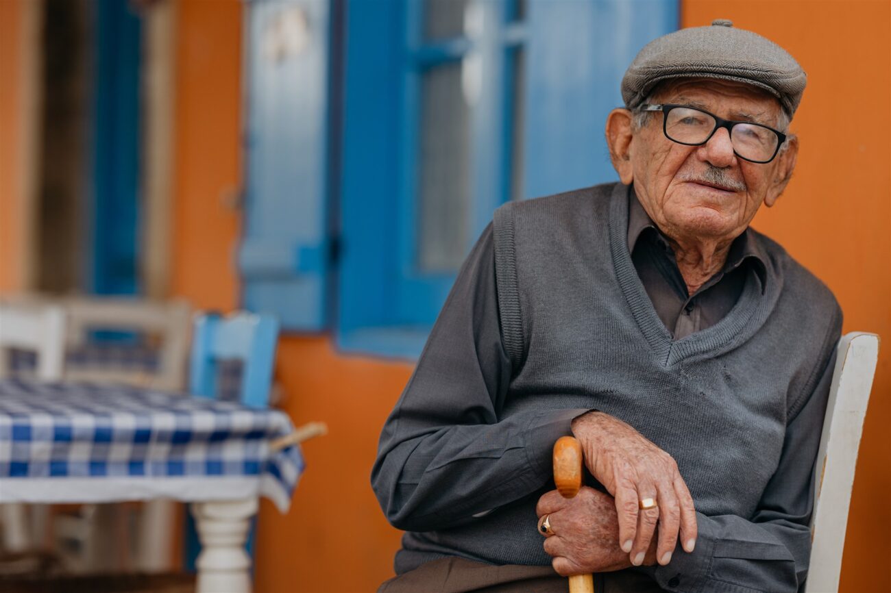 kouklia villager sitting